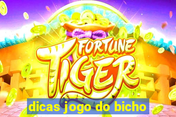 dicas jogo do bicho